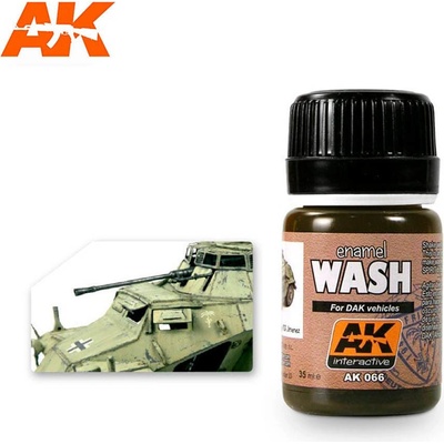 AK-Interactive AK066 WASH FOR AFRIKA KORPS VEHICLES 35ml