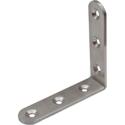 Onpira Plochý L spojovací úhelník 90° se zaoblením 80x80x19 mm