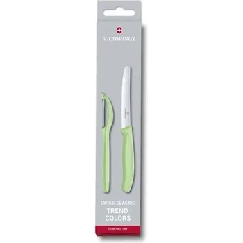 Image 1 of Victorinox Комплект Victorinox Swiss Classic Trend Colors, нож и белачка, светлозелен (6.7116.21L42)