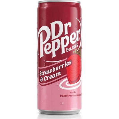 Dr Pepper Strawberries & Cream 330 ml