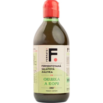 Fermato Fermentovaná rajčatová zálivka Okurka a kopr 340 ml – Zboží Dáma