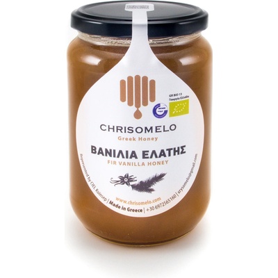 Chrisomelo Jedlový vzácný "VANILKOVÝ" med 940 g