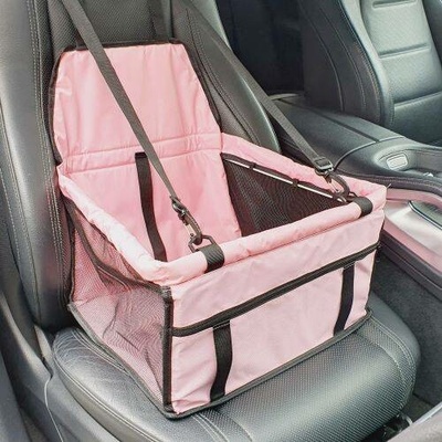 RB-nakuplevne Autosedačka pro psy růžová 40 x 32 x 25 cm – Sleviste.cz