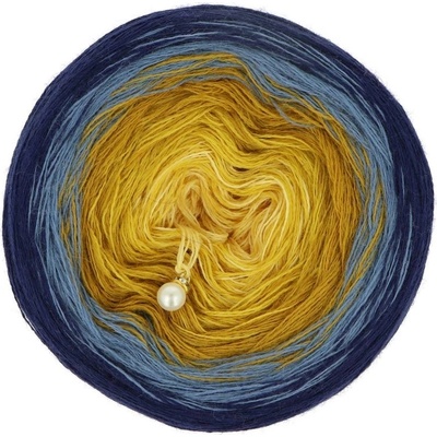 Kokonki Merino 631 modro žltá