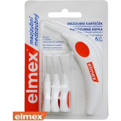 Elmex medzizubné kefky 4 mm 6 ks