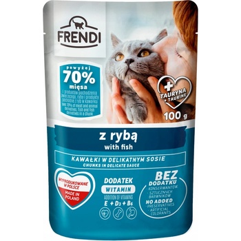 Frendi Kousky v omáčke s rybou 100 g