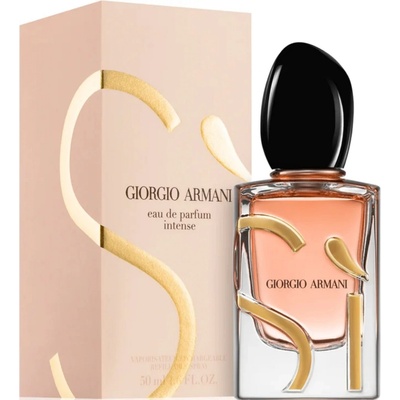 Giorgio Armani Sí Intense parfémovaná voda dámská 50 ml plnitelný flakon