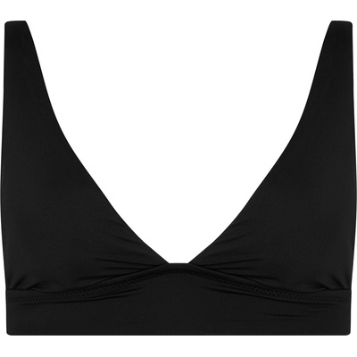 Ralph Lauren Горнище Polo Ralph Lauren Signature Sol V Neck Bikini Top - Black