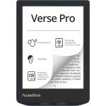 PocketBook Verse Pro - Електронен четец, 6" E-Ink Carta, 300 PPI, 16GB, IPX8, Bluetooth - Черен Четец за Е-книги