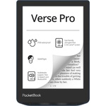 PocketBook Verse Pro - Електронен четец, 6" E-Ink Carta, 300 PPI, 16GB, IPX8, Bluetooth - Черен Четец за Е-книги