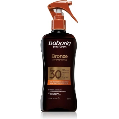 Babaria Sun Bronze Spray Sun Protector Oil защитно масло SPF 30 200ml