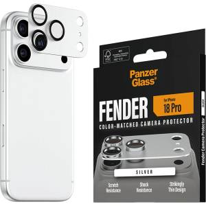 Panzer Протектор за камера PanzerGlass - Hoops Fender, iPhone 18 Pro/17 Pro, сребрист (5715685047718)