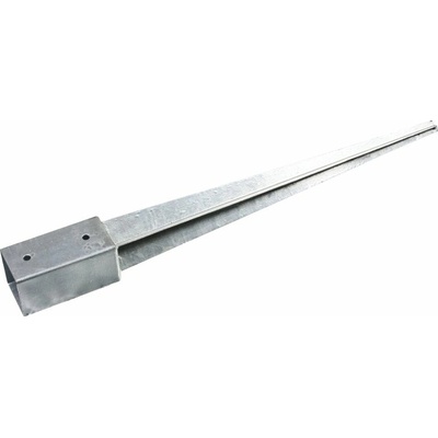 Pätka stĺpika 81x81x150mm/60cm, hrúbka 1,8mm pozink