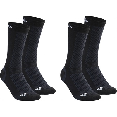Craft Warm 2pack Socks Black