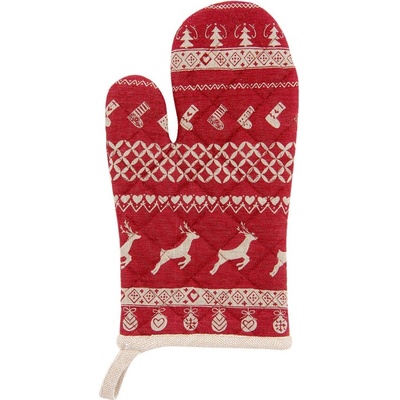 Clayre & Eef Chňapka Nordic Christmas 16 x 30 cm