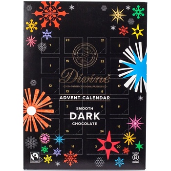 Divine adventní kalendář hořká čokoláda