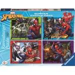 Ravensburger - Puzzle 4x100 Spiderman - 100 piese