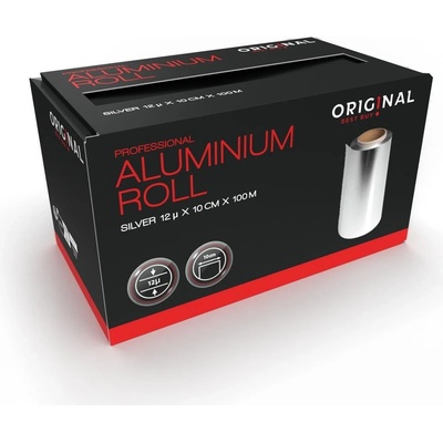 Original Best Buy ALU fólie 12 mikr stříbrná alobal 10 cm x 100 m P005018
