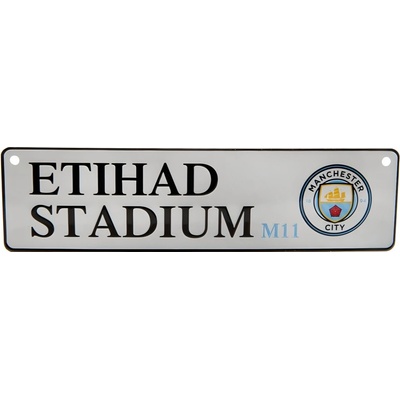 Fan-shop Plechová cedule MANCHESTER CITY Window