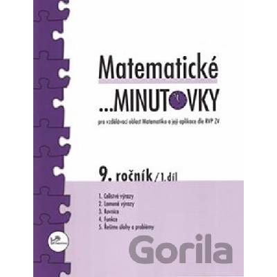 Matematické minutovky 9. ročník / 1. díl