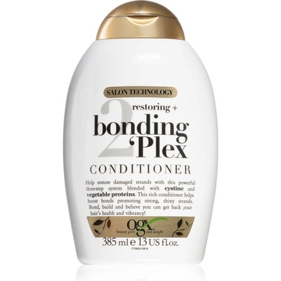 OGX Bonding Plex възстановяващ балсам за силно увредена коса с цъфтящи краища 385ml
