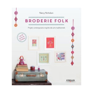 Broderie folk | Nicholson (ISBN: 9782212674576)