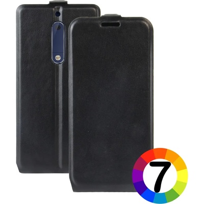 Nokia 5 Флип Кожен Калъф и Протектор