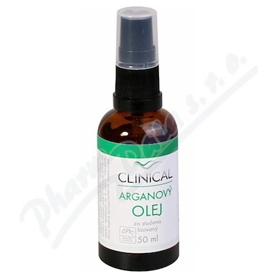 Clinical Arganový olej lisovaný za studena 50 ml – Zboží Dáma