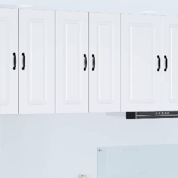 vidaXL Панел за миялна машина Kalmar Бяло 30 x 31 x 80 см (884654)