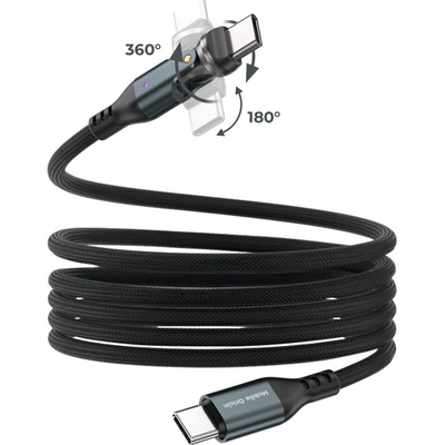 Mobile Origin MO-MRC-CB14 240W Otočný magnetický 540° USB-C na USB-C 1m