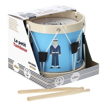 Image 1 of Vilac Дървен играчка барабан с моряци - Vilac (9308)