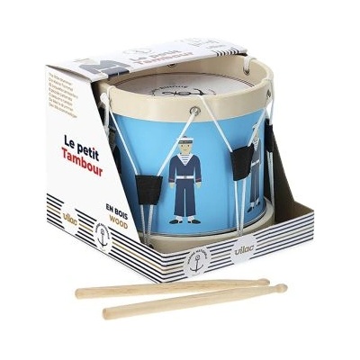 Vilac Дървен играчка барабан с моряци - Vilac (9308)