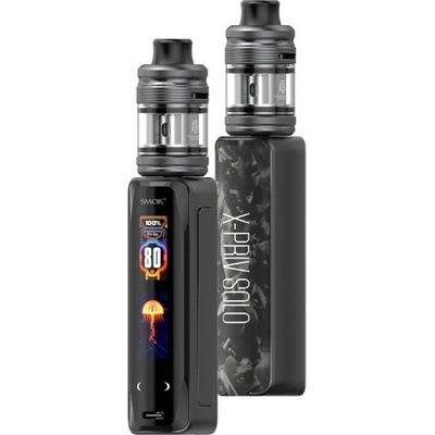 Smoktech X-PRIV Solo 80W Grip Full Kit Black Shell – Zboží Mobilmania