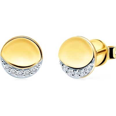 SAVICKI обеци: злато. диаманти