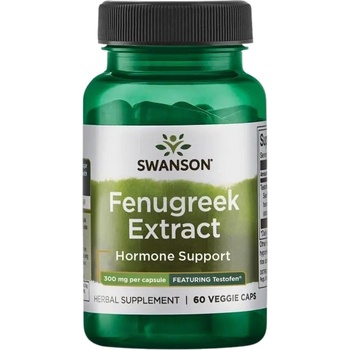 Swanson Fenugreek Extract 300 mg | Testofen [60 капсули]