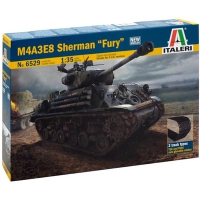 Italeri Model Kit tank 6529 M4A3E8 SHERMAN CF 33-6529 1:35