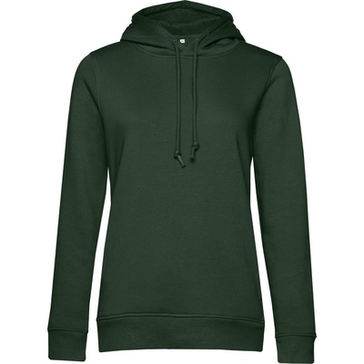 B&C Collection B&c inspire hooded women / Дамски суичър с качулка - тъмнозелен l (01w34b07403)