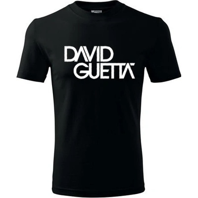 Rave Dj tričko David Guetta bílá