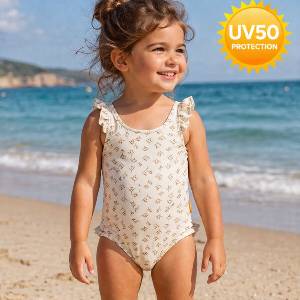  Fresk: Цял детски бански с UV50 защита - Olives (FR-SW2440-78-122)