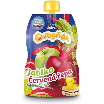 Ovocňák mošt jablko cvikla 200 ml