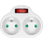 ORNO 2 Plug Switch (OR-AE-13187)