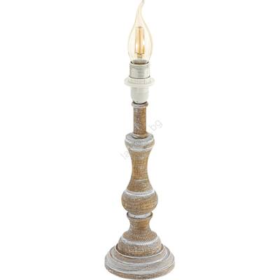 EGLO 33054 - Основа за лампа 1xE14/40W/230V кафява/патина (EG33054)