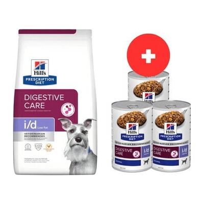 Hill's Prescription Diet Canine Digestive Care i/d ActivBiome Low Fat Kuracie 12 kg