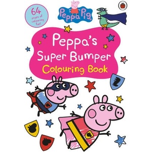 Peppa Pig: Peppa's Super Bumper Colouring Book | Peppa Pig (ISBN: 9780241721797)