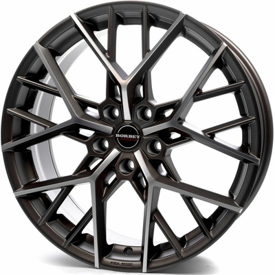 Borbet BY 10,5x21 5x114,3 ET45 titan polished matt