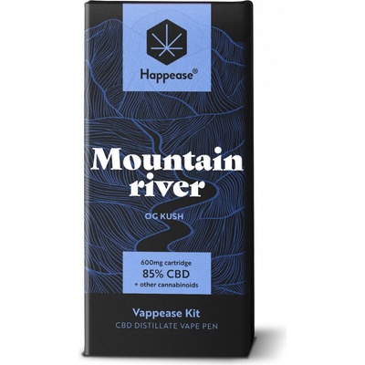 Happease Cartidge 85% CBD 600 mg Mountain river 1 ks