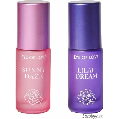 Eye of Love Pheromone Perfume Roll On Set Day to Night 2 x 5 ml