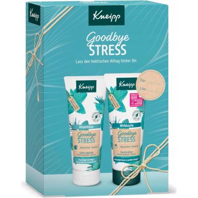 Kneipp Goodbye Stress sprchový gel 250 ml + tělové mléko 200 ml dárková sada