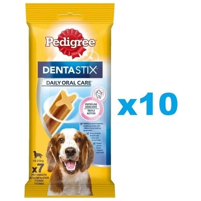 Pedigree Dentastix Daily Oral Care dentální středních plemen 70 ks 10 x 180 g