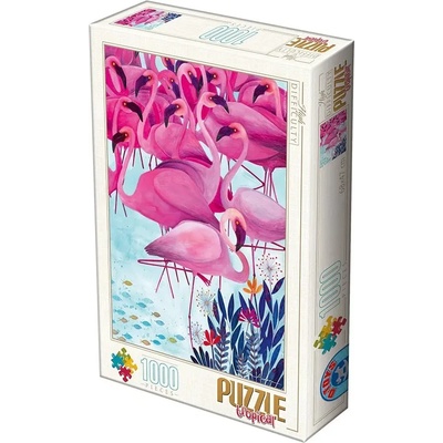 D-Toys - Puzzle Andrea Kürti: Tropical - 1 000 piese